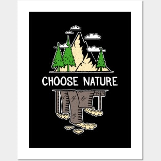 Environmental Activist - Choose Nature Posters and Art